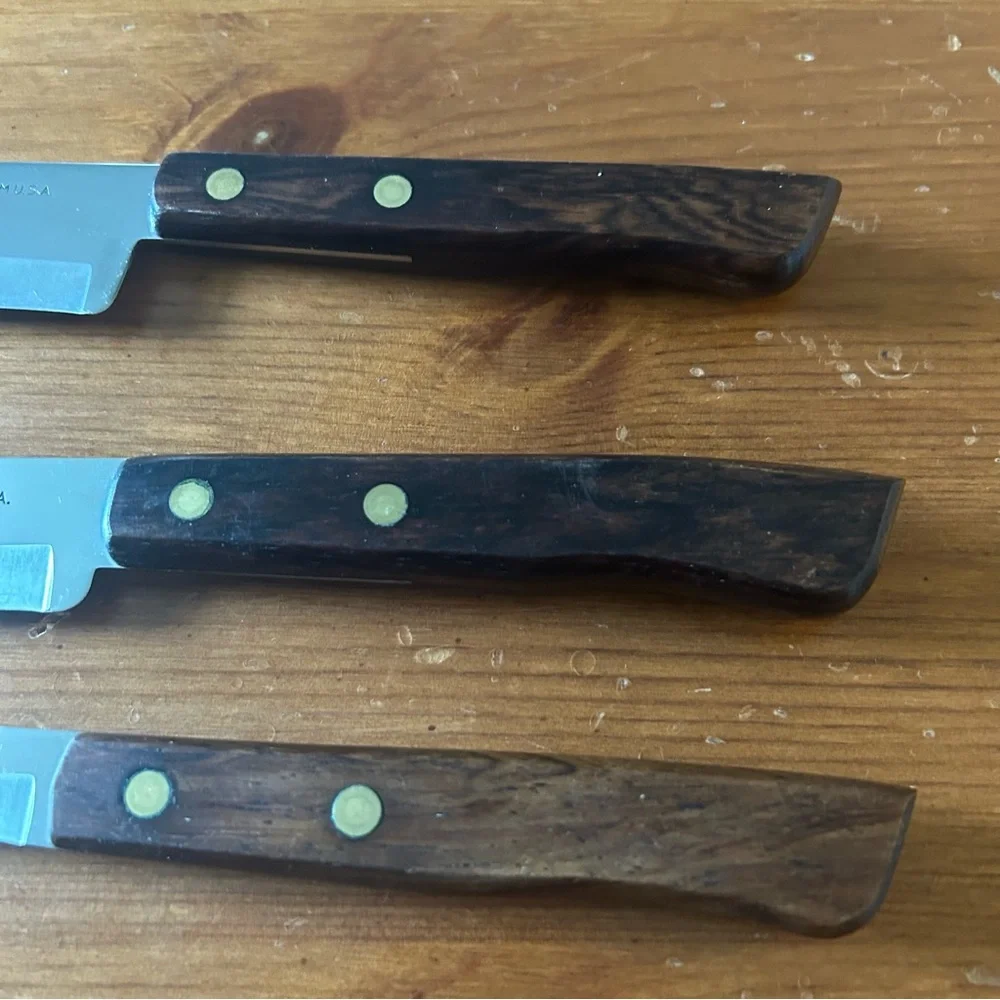 Vintage EKCO‎ Flint Stainless Vanadium Carving Knives USA